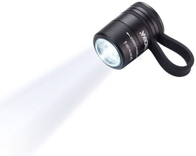 Dritë sigurie për vrapim Troika ECO RUN, LED, e rikarikueshme, e zezë