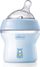 Biberon plastik Chicco NaturalFeeling, 150ml, rrjedhje e ngadaltë, blu