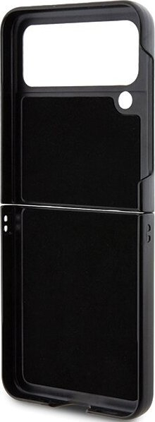 Mbulesë telefoni Karl Lagerfeld Saffiano Karl &amp; Choupette, për Samsung Galaxy Z Flip4, lëkurë ekologjike, e zezë