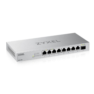 Switch rrjeti Zyxel XMG-108, 2.5G Ethernet, 8 porte, argjendtë