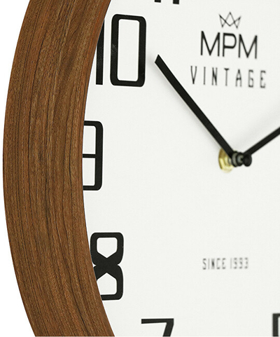 Orë muri MPM Quality Vintage I Since 1993, e kaftë/bardhë