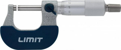 Mikrometër matës Limit MMA, 0-25 mm, shkallë krom sateni