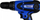 Kaçavidë elektrike GEKO, 280W, ndriçim LED, blu