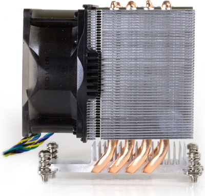 Ftohës CPU Dynatron R27, ventilator 80mm, 2 ball bearing, i zi