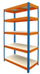 Raft magazinimi Haushalt Storage Shelf, 210x160x50 cm, kapacitet 400 kg, gri