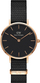 Orë dore Daniel Wellington Classic Petite Cornwall DW00100247, 28mm, rose gold, e zezë