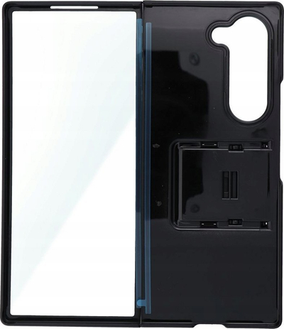 Kapak me këmbë mbajtëse për Samsung Galaxy Z Fold 6, mbrojtës, i zi