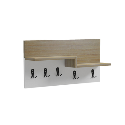 Varëse paradhome me raft Nyda 65x13,2x31Hcm (HM18079.01), bardhë