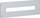 Kapuç metalik për panele Legrand 020901, 24 module, 575 x 200mm, gri metalik