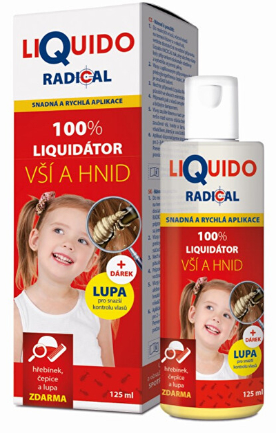 Lëng për pastrimin e kokës LiQuido RADICAL 125 ml
