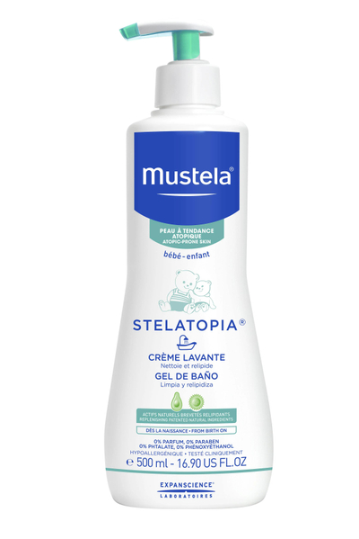 Xhel dushi Mustela Stelatopia, bebe dhe fëmijë, 500ml