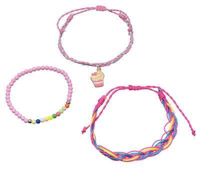 Troli Pink Cupcake Girls Комплет Нараквици, 3 парчиња