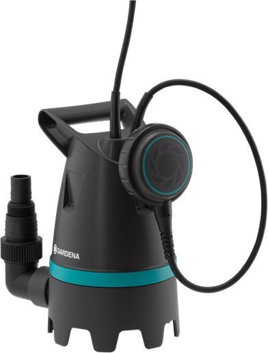 Set kundra përmbytjes Gardena 10500, pompë zhytëse 10500 l/orë, me zorrë 10 m, gri