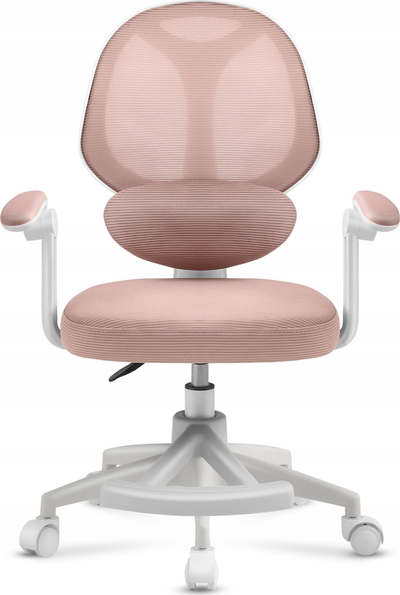 Канцелариски стол за деца Otoné Mark Adler Junior 4.5, ергономски, розова
