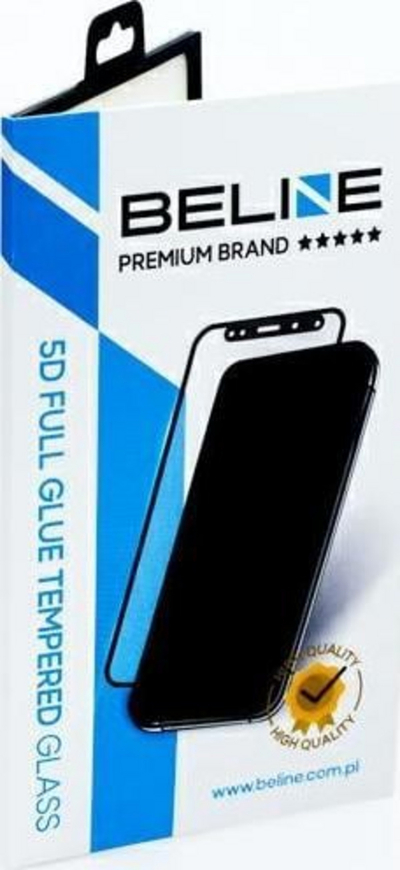 Xham mbrojtës Beline 5D për Samsung Galaxy M22, xham i fortë i temperum, i tejdukshëm