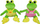 Lodër pelushi Sun Day Kermit, 28cm, me zë, jeshile