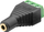 Adapter audio Goobay 93197674, terminal block 3-pin në 3.5 mm jack stereo, set 10 copë, i zi