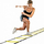 Shkallë stërvitje Dunlop Agility Ladder 4m, e rregullueshme, me çantë