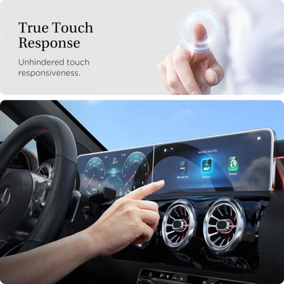 Xham mbrojtës Spigen GLAS.tR ez Fit, për Mercedes A Class 2020 2021, transparnet