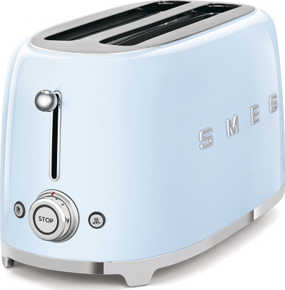 Toaster Smeg TSF02PBEU, 1500W, 6 nivele pjekjeje, blu pastel