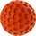 Lodër për qen Toby's Choice Squeaky Ball Small, top i vogël me diametër 5.5 cm, gome natyrale, shumëngjyrësh