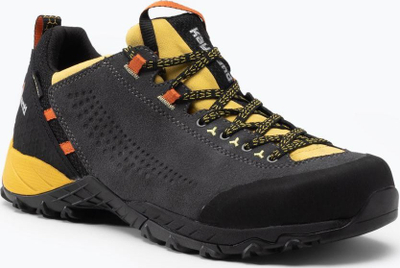 Këpucë hiking Kayland Alpha GTX, GORE TEX, gri me të verdhë