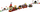 Set LEGO Super Mario The Bowser Express Train, tren ndërtimi, për fëmijë, shumëngjyrësh