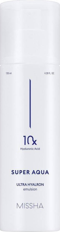 Emulsion fytyre Missha Super Aqua Ultra Hyalron, 130ml, për lagështim