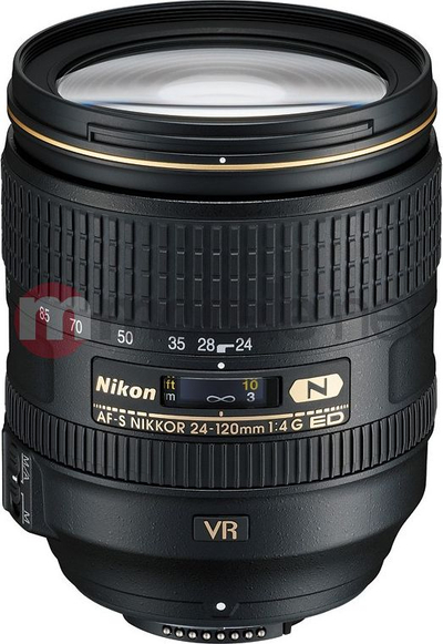 Објектив Nikon AF-S Nikkor 24-120mm f/4G ED VR, F монтирање, црн