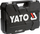 Set veglash Yato YT-12681, 94 copë, çelësa dhe koka, në kuti plastike