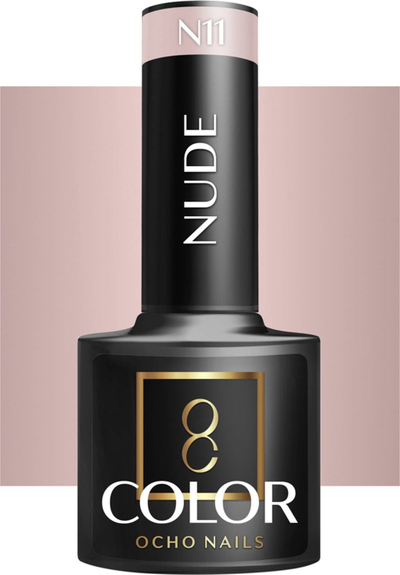 Llak thonjsh hibrid Activeshop OCHO NAILS Nude N11, 5 g, nude