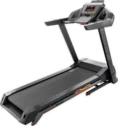 Трака за трчање Kettler Alpha Run 800, површина 55 cm, екран со програми, црна