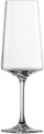 Set me gota shampanje Zwiesel Glas ECHO, 395ml, x4, transparente