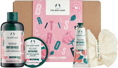 Set dhuratash British Rose Body Care nga The Body Shop
