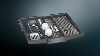 Lavastovilje e integrueshme Siemens IQ500 SN65ZX07CE, 60cm, 14 sete, e zezë