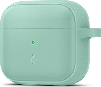 Kuti mbrojtëse Spigen Silicone Fit për Apple AirPods, e gjelbër