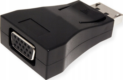 Adapter kabllo Value 12.99.3156, DisplayPort në VGA, 1920 x 1200, i zi