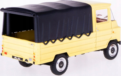 Maket makine Daffi PRL Collection Żuk, shkalla 1:43, i verdhë