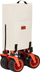 Karrocë palosëse kampingu KingCamp Folding Cart, 190L, 100kg, portokalli bezhë