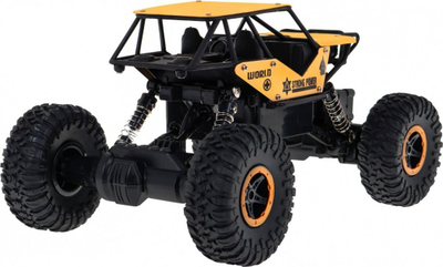 Makina lodër RC Monster 1:18, 4x4, 2.4GHz, ngjyrë gold