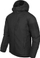 Xhaket Helikon Tex Wolfhound Hoodie Climashield, e trashë për të mbajtur ngrohtë, me kapuç, e zezë