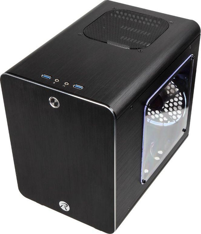 Kasë Raijintek Metis Plus, e zezë, Micro Tower