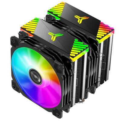 Ftohës CPU Jonsbo CR-2000 GT ARGB, dual-tower, 2x120mm, i zi