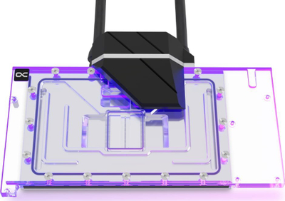 Ftohës me ujë për GPU Alphacool Eiswolf 2 AIO 360 mm, për RTX 4080 Suprim, me backplate