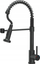 Rubinet kuzhine SALMA NEW, çelik inoksi, pipëz pranvere me dush, pure carbon