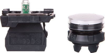 Dветло за сигнализација Schneider Electric XB5AVB1, LED 24V, IP66, бело