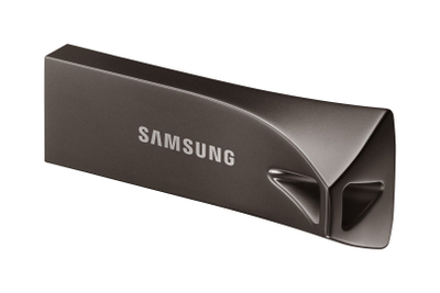 USB flash Samsung Bar Plus, 128GB, USB 3.1 Gen1, gri titan
