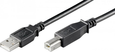 Kabllo USB Goobay 68900, USB A në USB B, 1.8 m, e zezë