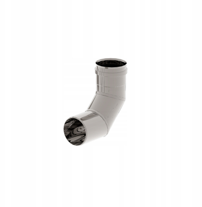 Bërryl tubi SpiroFlex 60 Turbo, 60mm, 90°, i bardhë