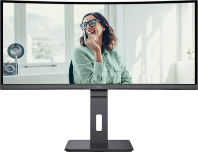 Monitor AOC CU34P3CV, 34", WQHD, 100Hz, i zi